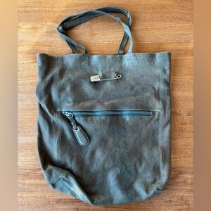 SissiRossi olive leather bag